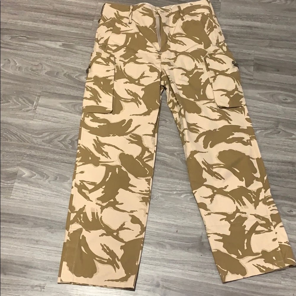Desert camo pants